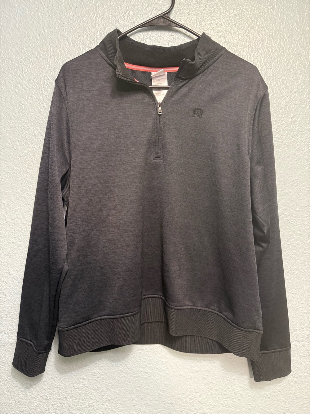 Cinch Men's Charcoal Half-Zip Hoodie Sweater